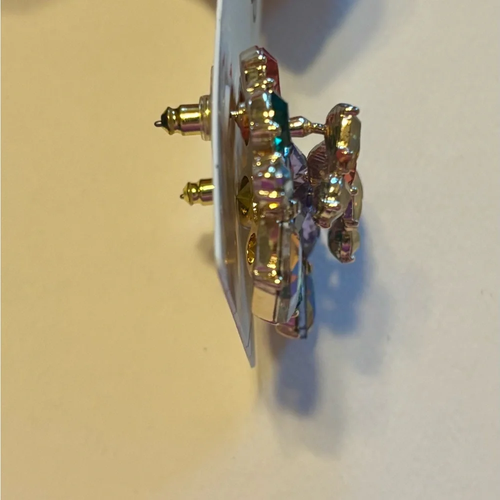 ALDO Multicolor Gemstone Statement Earrings - Picture 2 of 3
